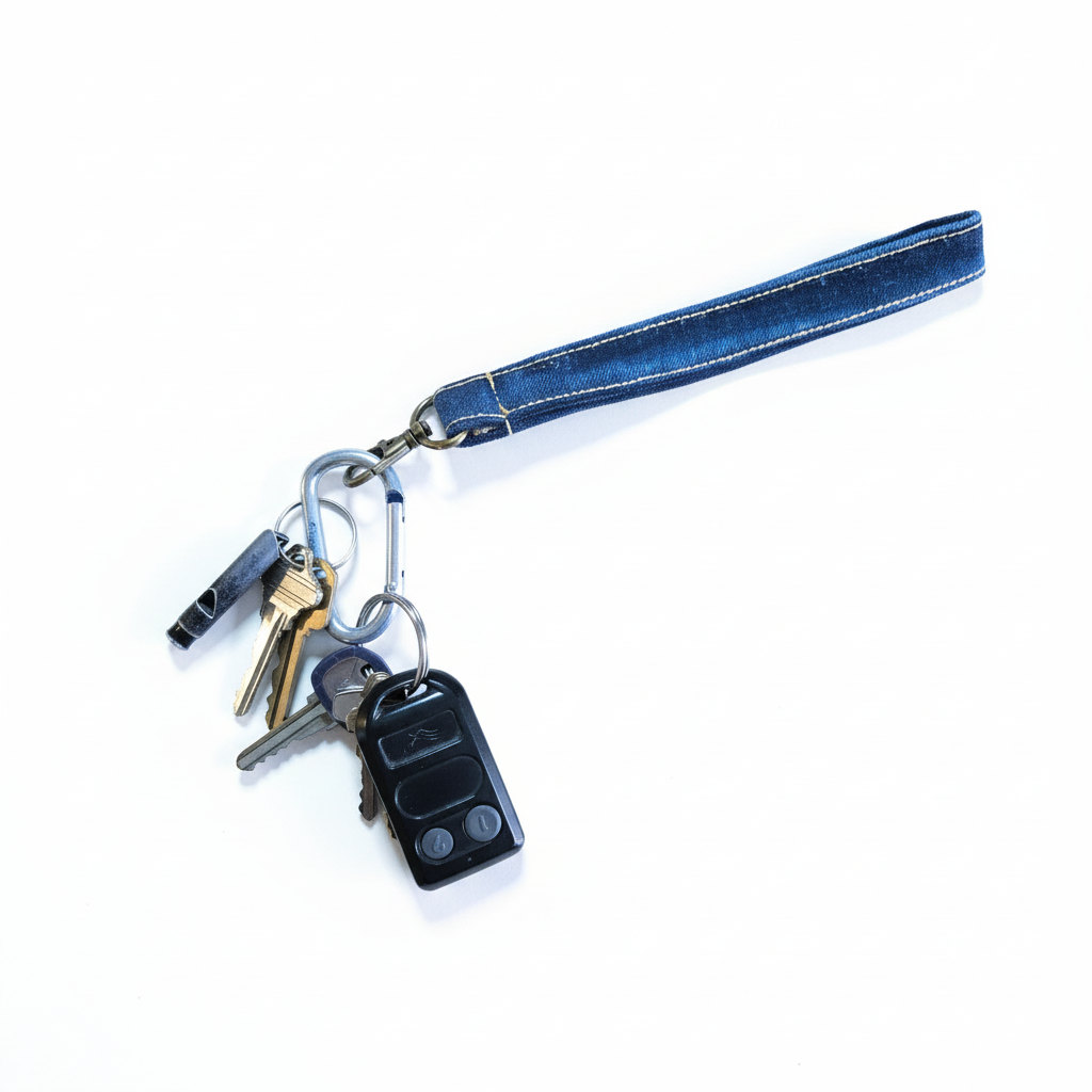 Rill Wristlet Keychain